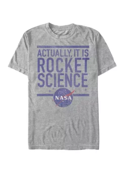 NASA Actually, It Is Rocket Science Short-Sleeve Tee Shirt -INK + IVY Shop Belk 1001