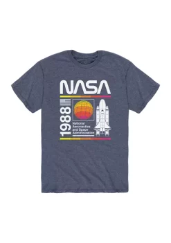 NASA 1988 Retro Graphic T-Shirt -INK + IVY Shop Belk 1006