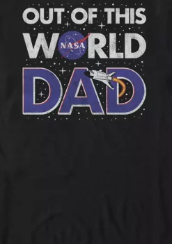 NASA Out Of This World Dad Father's Day Short-Sleeve T-Shirt -INK + IVY Shop Belk 1012