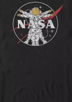 NASA Vitruvian Astronaut Logo Short-Sleeve T-Shirt -INK + IVY Shop Belk 1020