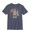 NASA Shuttle Launch Rainbow Crew Graphic T-Shirt 2 NASA Shuttle Launch Rainbow Crew Graphic T-Shirt -INK + IVY Shop Belk 1027