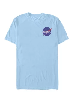 NASA Faded Simple Logo Short-Sleeve T-Shirt