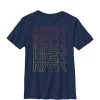 NASA Logo Gradient Fade Red Yellow Crew Graphic T-Shirt 2 NASA Logo Gradient Fade Red Yellow Crew Graphic T-Shirt -INK + IVY Shop Belk 1049