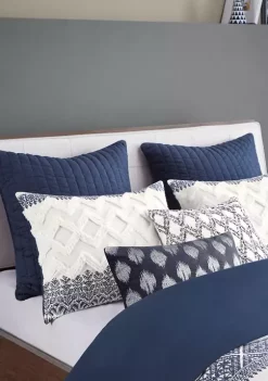 INK + IVY® Mila Cotton Printed Comforter Set with Chenille -INK + IVY Shop Belk 106