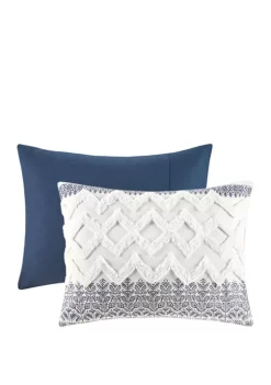INK + IVY® Mila Cotton Printed Comforter Set with Chenille -INK + IVY Shop Belk 107