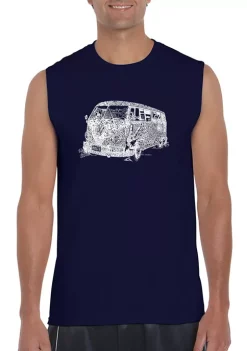 NASA Mens Word Art Sleeveless Graphic T-Shirt - The 70's -INK + IVY Shop Belk 1082