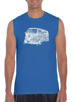 NASA Mens Word Art Sleeveless Graphic T-Shirt - The 70's -INK + IVY Shop Belk 1083