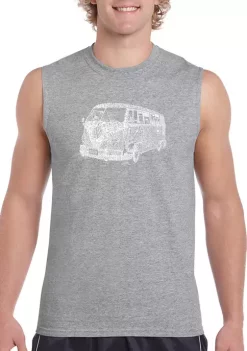 NASA Mens Word Art Sleeveless Graphic T-Shirt - The 70's -INK + IVY Shop Belk 1084