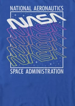 NASA Neon Colors Space Administration Short-Sleeve T-Shirt -INK + IVY Shop Belk 1087