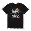 NASA Atlantis Rainbow Graphic T-Shirt -INK + IVY Shop Belk 1103
