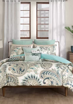 INK + IVY® Mira Full/Queen Duvet Mini Set Blue