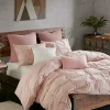 INK + IVY® Masie 3 Piece Cotton Blush Duvet Cover Mini Set