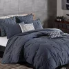 INK + IVY® Masie 3 Piece Cotton Navy Duvet Cover Mini Set -INK + IVY Shop Belk 157
