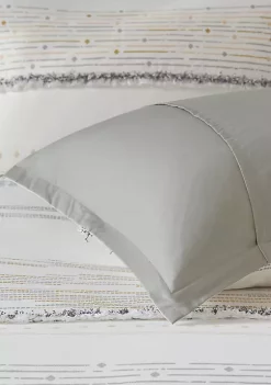 INK + IVY® Nea 3 Piece Printed Duvet Cover Set with Trims -INK + IVY Shop Belk 180