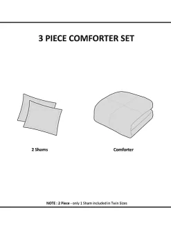 INK + IVY® Nea 3 Piece Printed Duvet Cover Set with Trims -INK + IVY Shop Belk 181