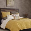 INK + IVY® Kandula 3-Piece Yellow Coverlet Mini Set -INK + IVY Shop Belk 190