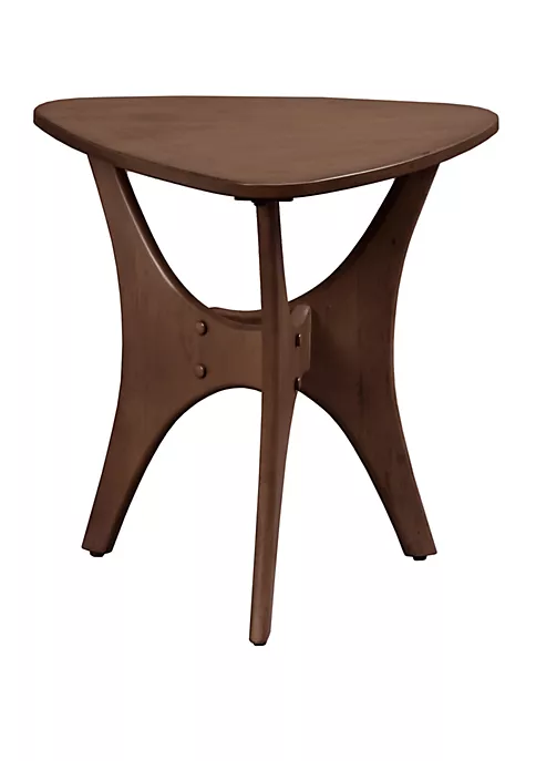 INK + IVY® Blaze Triangle Wood Side Table 3 INK + IVY® Blaze Triangle Wood Side Table