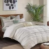 INK + IVY® Nea 3 Piece Printed Duvet Cover Set with Trims -INK + IVY Shop Belk 328