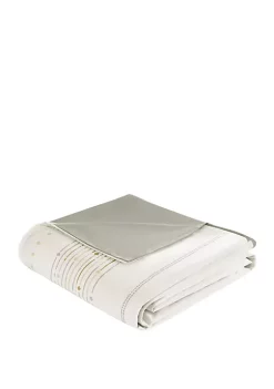 INK + IVY® Nea 3 Piece Printed Duvet Cover Set with Trims -INK + IVY Shop Belk 330