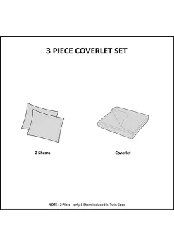 INK + IVY® Alpine 3 Piece Printed Cotton Coverlet Set -INK + IVY Shop Belk 354