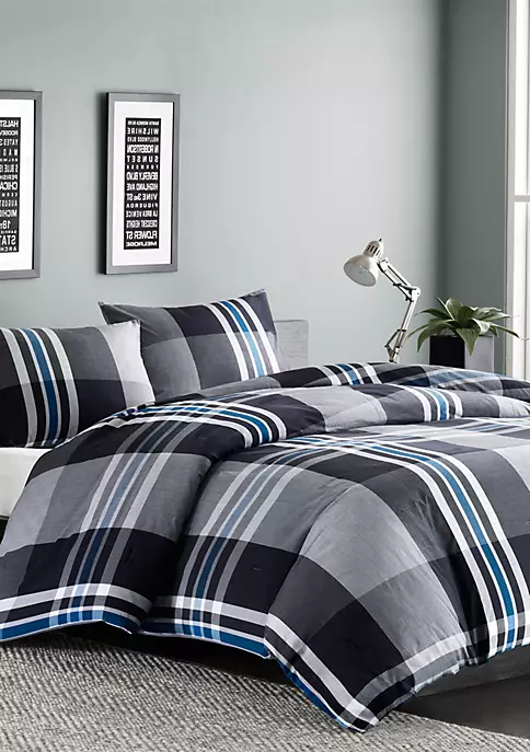 INK + IVY® Nathan 2-Piece Duvet Cover Mini Set 3 INK + IVY® Nathan 2-Piece Duvet Cover Mini Set