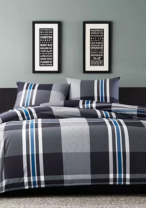 INK + IVY® Nathan 2-Piece Duvet Cover Mini Set 4 INK + IVY® Nathan 2-Piece Duvet Cover Mini Set - Image 2