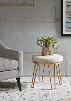 INK + IVY® Beverly Round Stool -INK + IVY Shop Belk 426