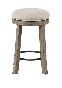 INK + IVY® Oaktown Swivel Counter Stool