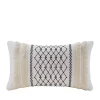 INK + IVY® Bea Embroidered Cotton Oblong Pillow with Tassels -INK + IVY Shop Belk 44