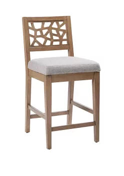 INK + IVY® Crackle Barstool