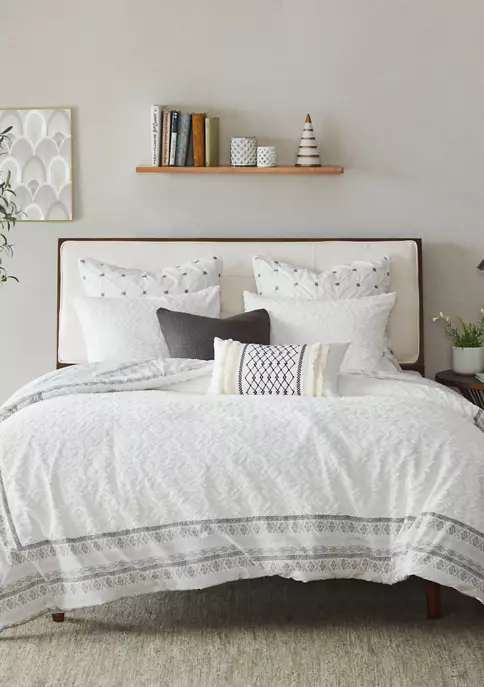 INK + IVY® Mill Valley Reversible Cotton Duvet Cover Set 9 INK + IVY® Mill Valley Reversible Cotton Duvet Cover Set - Image 7
