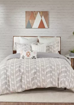 INK + IVY® Suri Cotton Jacquard Duvet Cover Set -INK + IVY Shop Belk 566
