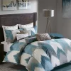 INK + IVY® Alpine 3-Piece Aqua Duvet Cover Mini Set
