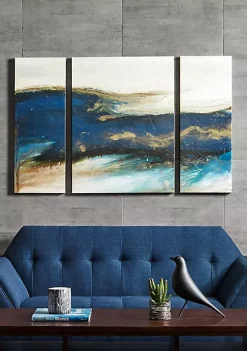 INK + IVY® Rolling Waves Wall Art Set -INK + IVY Shop Belk 59