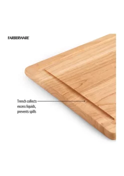 Farberware Rubberwood Cutting Boards with Trenches - Set of 3 8 Farberware Rubberwood Cutting Boards with Trenches - Set of 3 -INK + IVY Shop Belk 597