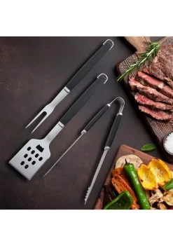 Farberware 3 Piece Grilling Tool Set -INK + IVY Shop Belk 613