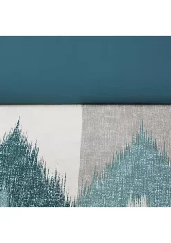 INK + IVY® Alpine 3-Piece Aqua Comforter Mini Set -INK + IVY Shop Belk 63