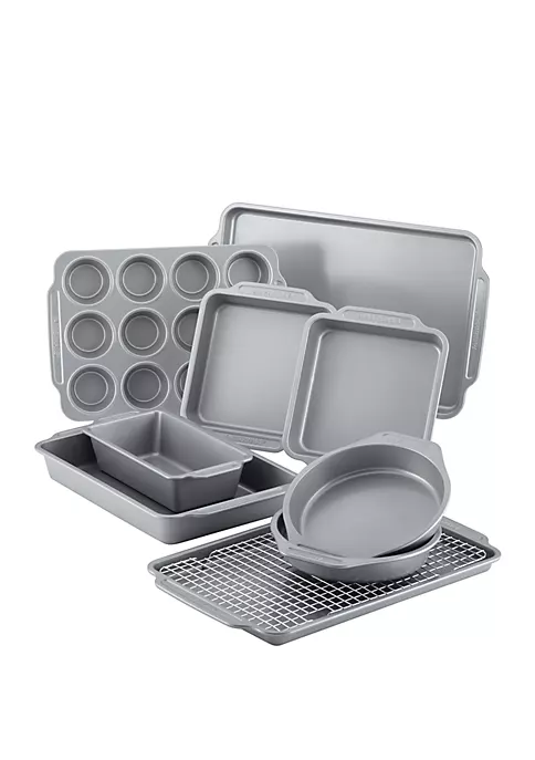 Farberware 10 Piece Nonstick Bakeware Set with Cooling Rack 3 Farberware 10 Piece Nonstick Bakeware Set with Cooling Rack