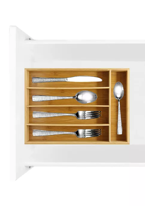 Farberware Bamboo Flatware Organizer 4 Farberware Bamboo Flatware Organizer - Image 2
