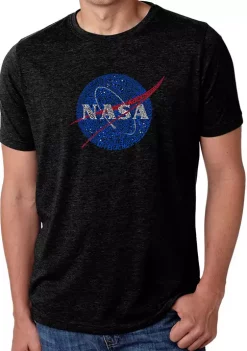 Premium Blend Word Art Graphic T-Shirt - NASA's Most Notable Missions -INK + IVY Shop Belk 901