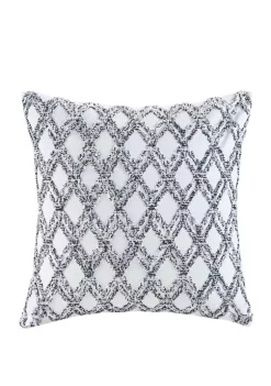 INK + IVY® Riko Cotton Embroidered Square Pillow -INK + IVY Shop Belk 91