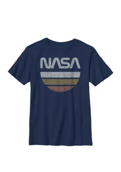 NASA Half Moon Crew Graphic T-Shirt