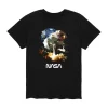NASA Space Shuttle Astronaut Graphic T-Shirt -INK + IVY Shop Belk 946