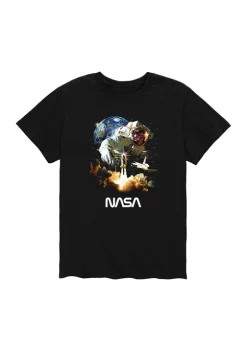 NASA Space Shuttle Astronaut Graphic T-Shirt