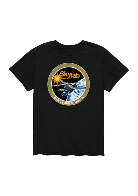 NASA Skylab Emblem Graphic T-Shirt 4 NASA Skylab Emblem Graphic T-Shirt - Image 2