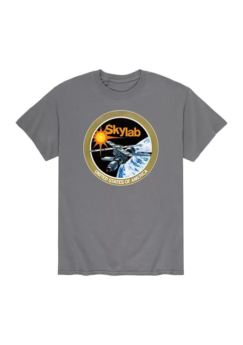 NASA Skylab Emblem Graphic T-Shirt 5 NASA Skylab Emblem Graphic T-Shirt - Image 3
