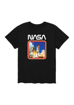 NASA Retro Shuttle Launch Graphic T-Shirt -INK + IVY Shop Belk 974