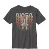 NASA Vintage Color Fade Rocket Take Off Crew Graphic T-Shirt 2 NASA Vintage Color Fade Rocket Take Off Crew Graphic T-Shirt -INK + IVY Shop Belk 993